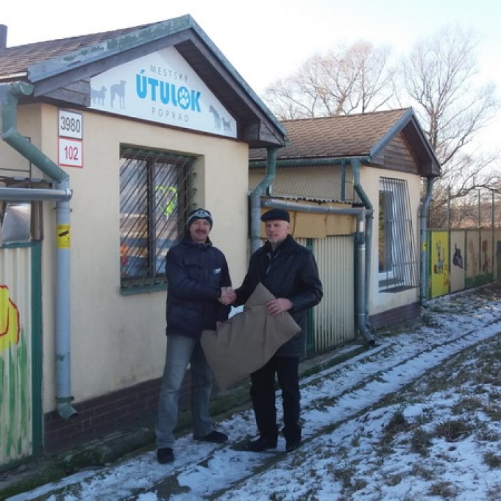 Decided to help people and also animals in need