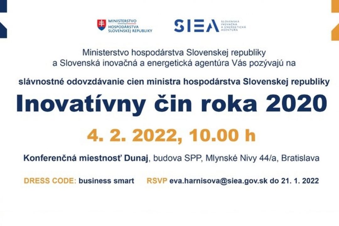 Inovatívny čin roka 2020