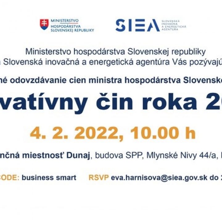 Inovatívny čin roka 2020